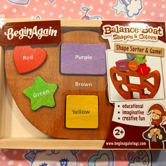 BALANCE BOAT SHAPES & COLORS - Picture 1 of 5